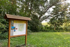Infotafel zum Naturpark Nuthe-Nieplitz, Foto: Susan Gutperl, Lizenz: Tourismusverband Fläming e.V.