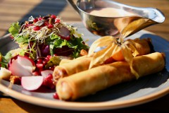 Essen im Tower-Restaurant, Foto: TRC GmbH