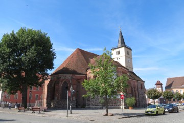 Stadtpfarrkirche in der historischen Altstadt von Beelitz