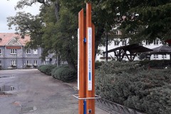Ladestele am Biergarten in der Friedensstadt Weißenberg, Foto: Stadt Trebbin