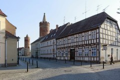 Historischer Stadtkern Jüterbog mit Blick auf die Stadttürme, Foto: Henry Mundt