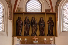 Mittelalterlichen Holzfiguren im Altarschrein, Foto: TMB-Fotoarchiv/ScottyScout